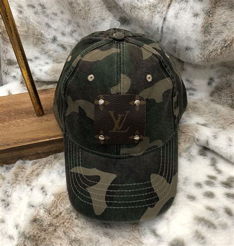 louis vuitton black baseball cap|louis vuitton camo baseball hat.